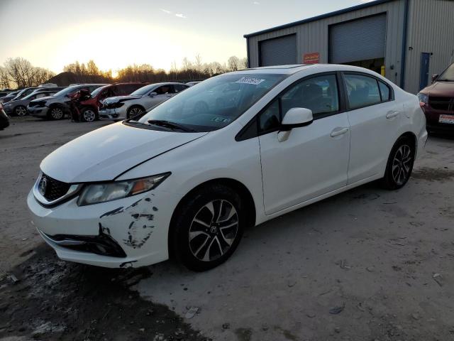 19XFB2F93DE213270 - 2013 HONDA CIVIC EXL 白色 照片 1