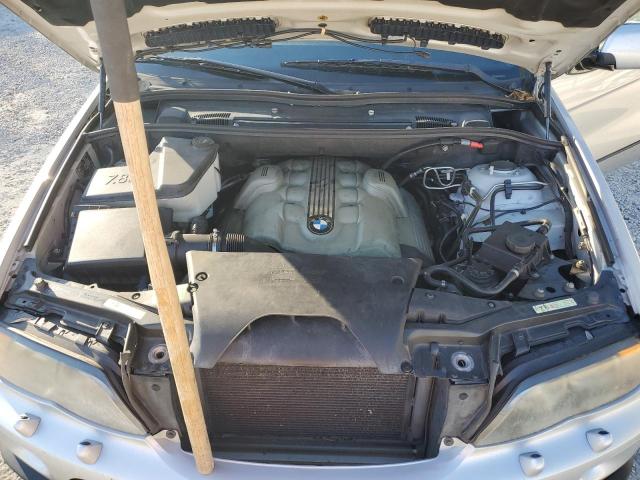 5UXFA93595LE82462 - 2005 BMW X5 4.8IS GRAY photo 12