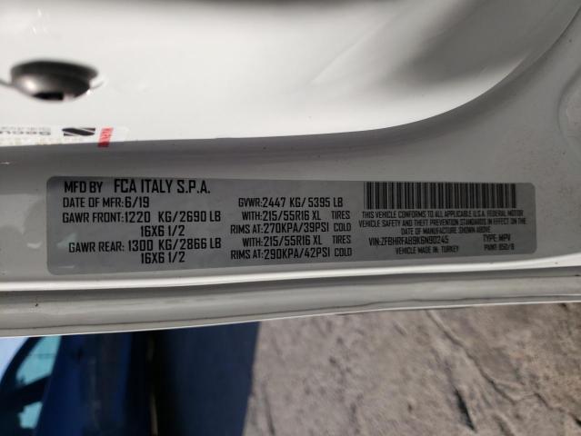 ZFBHRFAB9K6N90245 - 2019 RAM PROMASTER WHITE photo 14