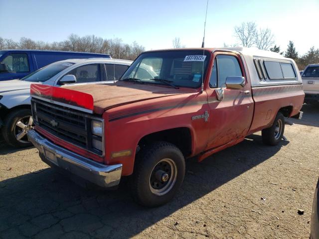 2GCEK14H5G1157480 - 1986 CHEVROLET K10 RED photo 1