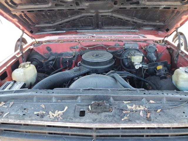 2GCEK14H5G1157480 - 1986 CHEVROLET K10 RED photo 11