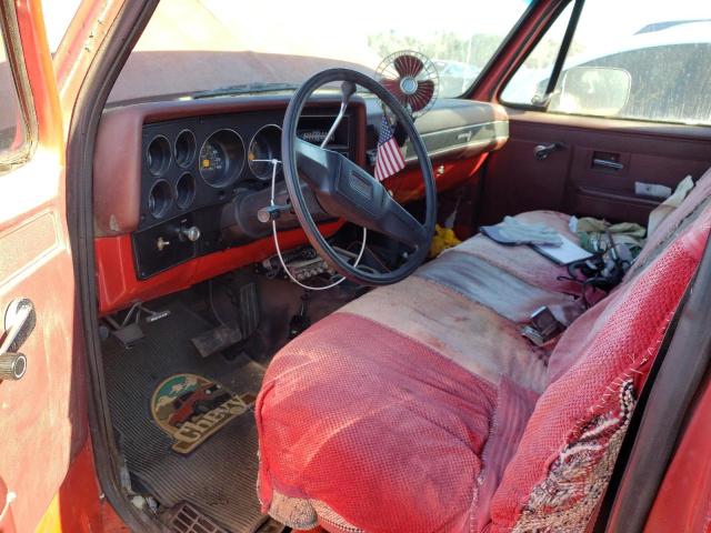 2GCEK14H5G1157480 - 1986 CHEVROLET K10 RED photo 7