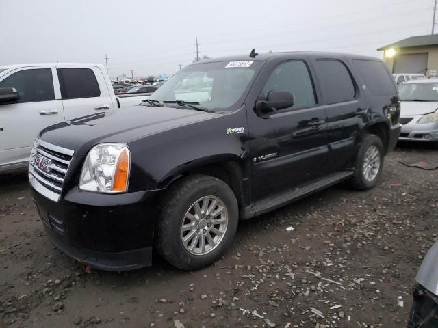 1GKFK13509R102476 - 2009 GMC YUKON HYBR BLACK photo 1