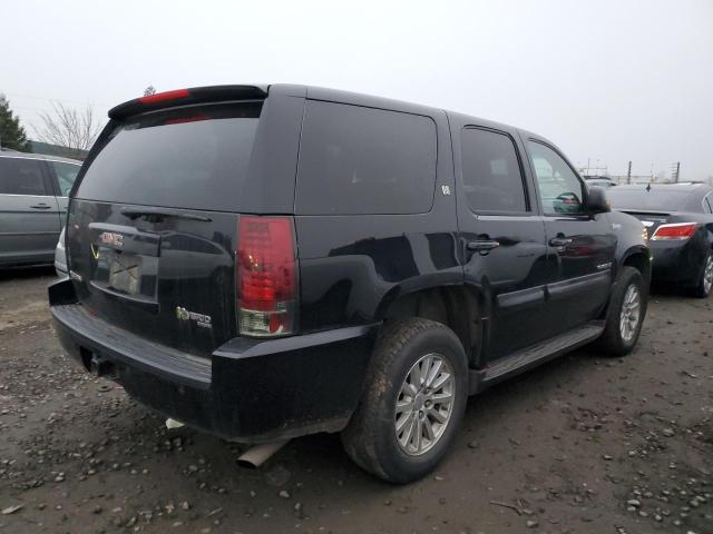 1GKFK13509R102476 - 2009 GMC YUKON HYBR BLACK photo 3