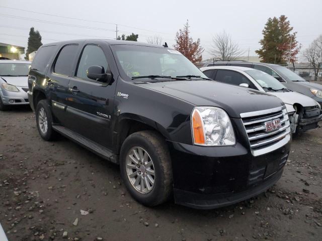 1GKFK13509R102476 - 2009 GMC YUKON HYBR BLACK photo 4