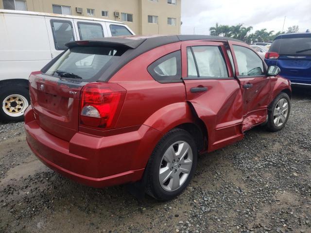 1B3HB48B28D763217 - 2008 DODGE CALIBER SX BURGUNDY photo 3