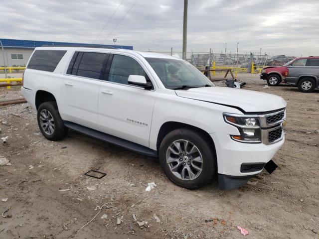 1GNSKHKC0KR400929 - 2019 CHEVROLET SUBURBAN K WHITE photo 4