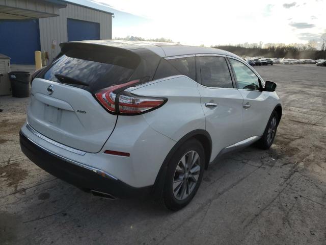 5N1AZ2MH9FN208763 - 2015 NISSAN MURANO WHITE photo 3