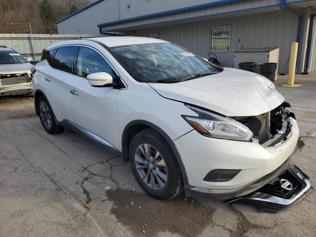 5N1AZ2MH9FN208763 - 2015 NISSAN MURANO WHITE photo 4