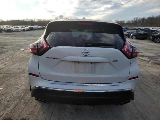 5N1AZ2MH9FN208763 - 2015 NISSAN MURANO WHITE photo 6