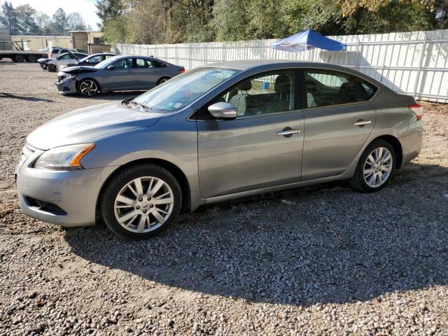 3N1AB7AP5DL674143 - 2013 NISSAN SENTRA S SILVER photo 1