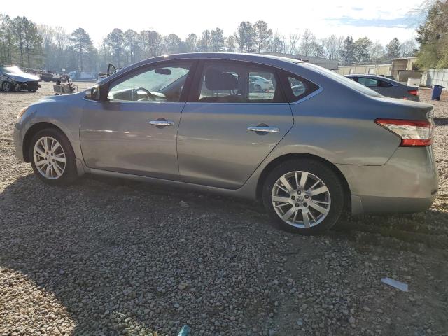 3N1AB7AP5DL674143 - 2013 NISSAN SENTRA S SILVER photo 2