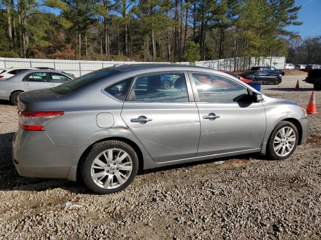 3N1AB7AP5DL674143 - 2013 NISSAN SENTRA S SILVER photo 3