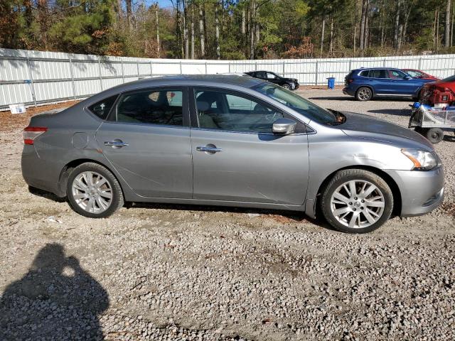 3N1AB7AP5DL674143 - 2013 NISSAN SENTRA S SILVER photo 4