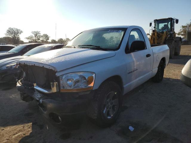 1D7HA16K66J183685 - 2006 DODGE RAM 1500 S WHITE photo 1