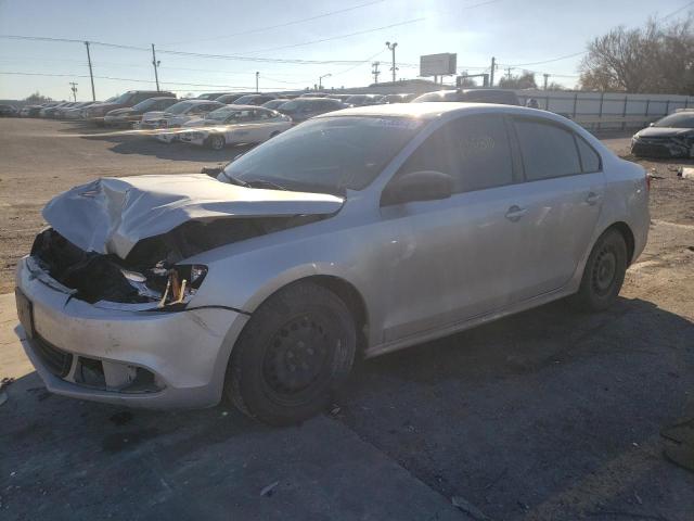 3VW2K7AJXEM310564 - 2014 VOLKSWAGEN JETTA BASE 灰色 照片 1