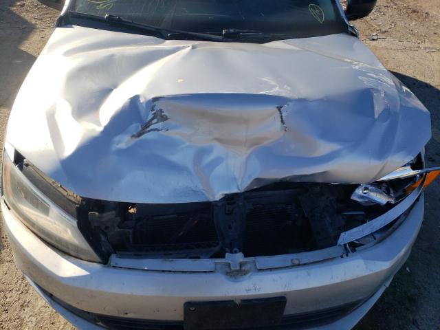 3VW2K7AJXEM310564 - 2014 VOLKSWAGEN JETTA BASE 灰色 照片 11