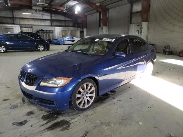 WBAVC935X7KX57542 - 2007 BMW 328 XI BLUE photo 1