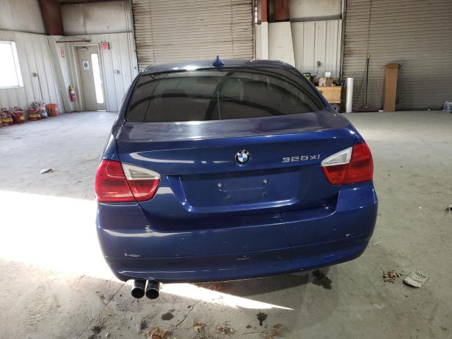 WBAVC935X7KX57542 - 2007 BMW 328 XI BLUE photo 6
