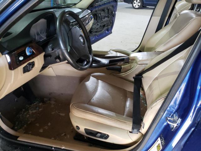WBAVC935X7KX57542 - 2007 BMW 328 XI BLUE photo 7