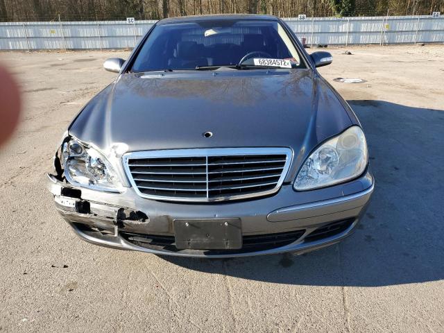 WDBNF67J36A478405 - 2006 MERCEDES-BENZ S 350 GRAY photo 5