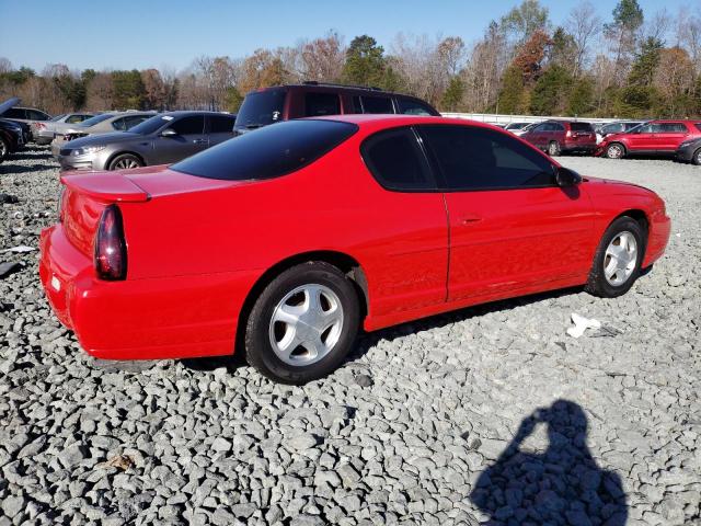 2G1WX12K5Y9380456 - 2000 CHEVROLET MONTE CARL 红色 照片 3