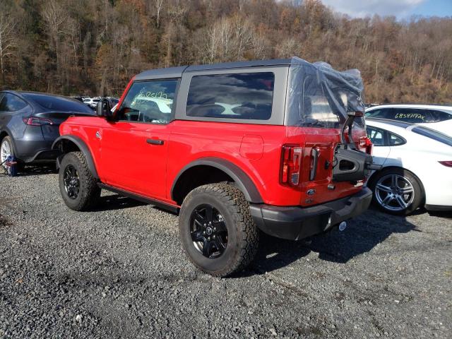 1FMDE5CHXNLB05597 - 2022 FORD BRONCO BAS RED photo 2