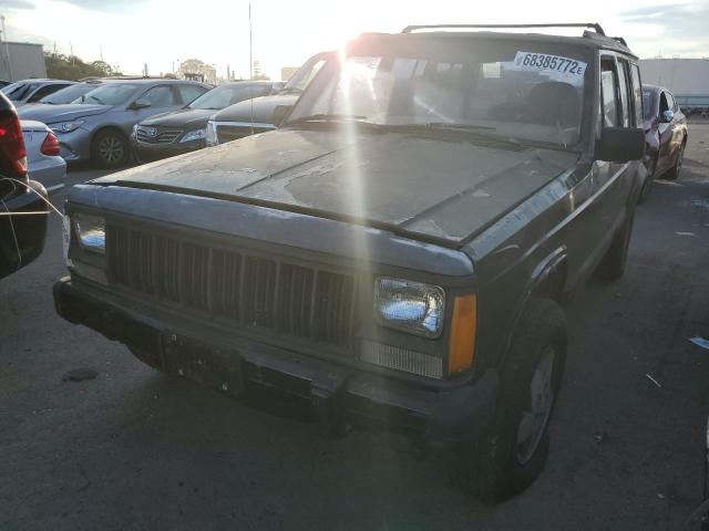 1J4FJ68S3TL228359 - 1996 JEEP CHEROKEE GREEN photo 1