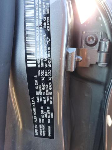 ZASFAKNN6J7B76705 - 2018 ALFA ROMEO STELVIO TI TAN photo 13