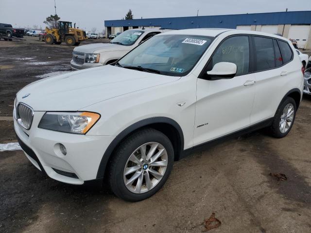 5UXWX9C55E0D32901 - 2014 BMW X3 XDRIVE2 WHITE photo 1