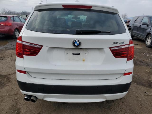 5UXWX9C55E0D32901 - 2014 BMW X3 XDRIVE2 WHITE photo 6