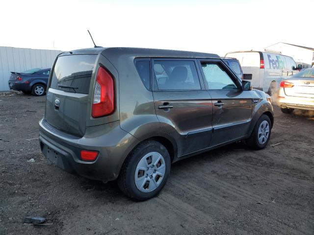 KNDJT2A56D7533288 - 2013 KIA SOUL GREEN photo 3