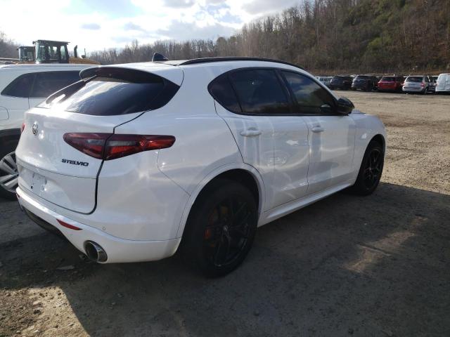ZASPAKBN5M7D19902 - 2021 ALFA ROMEO STELVIO TI WHITE photo 3