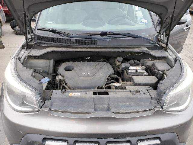 KNDJN2A22E7100200 - 2014 KIA SOUL GRAY photo 11