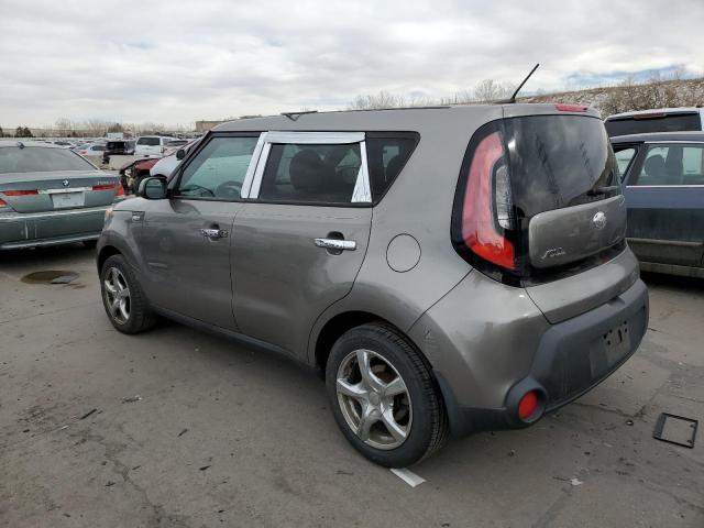 KNDJN2A22E7100200 - 2014 KIA SOUL GRAY photo 2