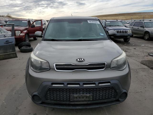 KNDJN2A22E7100200 - 2014 KIA SOUL GRAY photo 5