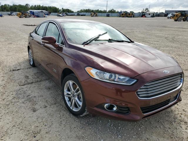 3FA6P0SU1GR311698 - 2016 FORD FUSION TIT BURGUNDY photo 4