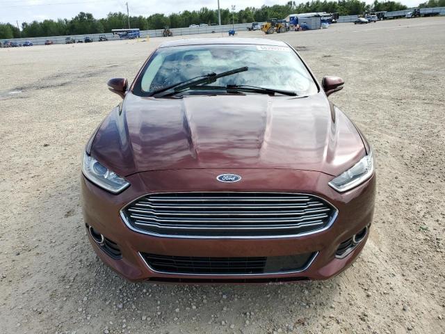 3FA6P0SU1GR311698 - 2016 FORD FUSION TIT BURGUNDY photo 5