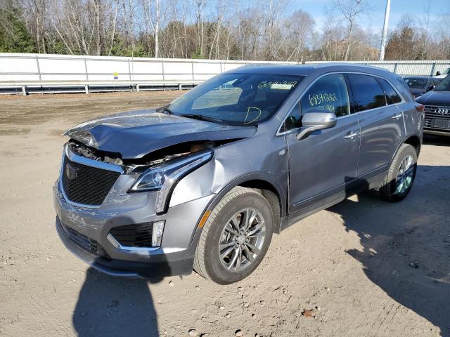 1GYKNDRS8MZ103443 - 2021 CADILLAC XT5 PREMIU GRAY photo 1