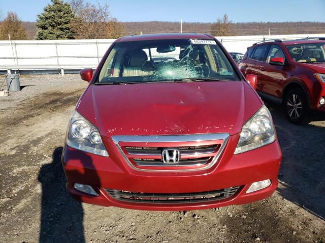 5FNRL38886B014863 - 2006 HONDA ODYSSEY TO MAROON photo 5