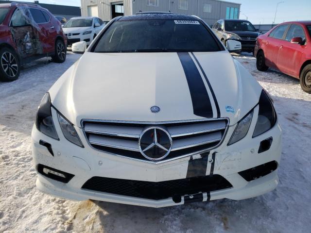 WDDKJ7CB6AF037974 - 2010 MERCEDES-BENZ E 550 WHITE photo 5