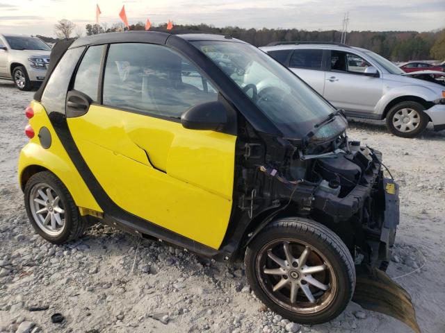 WMEEK31X38K138002 - 2008 SMART FORTWO PAS YELLOW photo 4