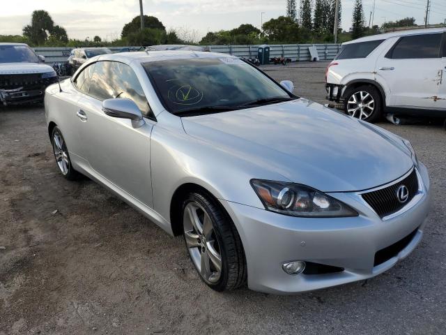 JTHFF2C27D2526829 - 2013 LEXUS IS 250 SILVER photo 4