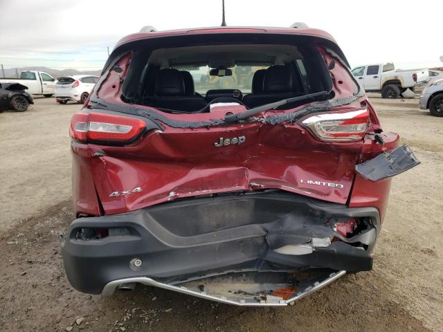 1C4PJMDB8GW231914 - 2016 JEEP CHEROKEE L RED photo 6