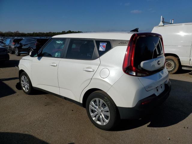 KNDJ23AU5M7758656 - 2021 KIA SOUL LX WHITE photo 2