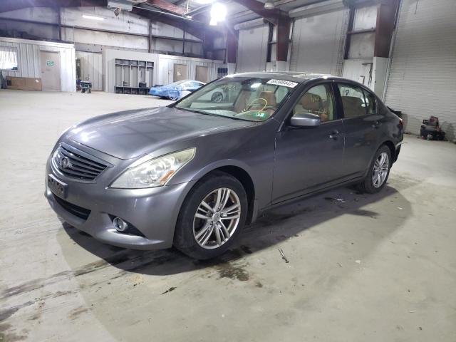 JN1DV6AR4BM653075 - 2011 INFINITI G25 GRAY photo 1