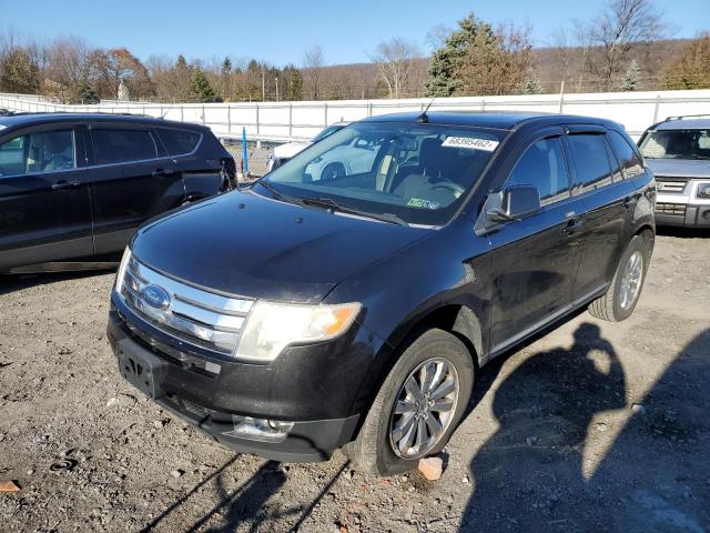 2FMDK4JC1ABA05277 - 2010 FORD EDGE SEL BLACK photo 1