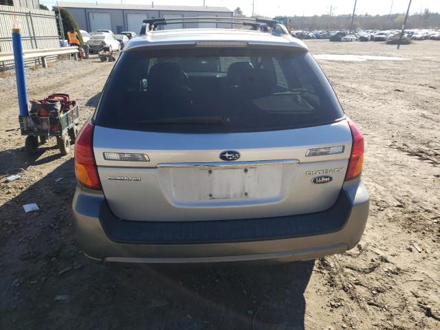 4S4BP86C554363667 - 2005 SUBARU LEGACY OUT SILVER photo 6