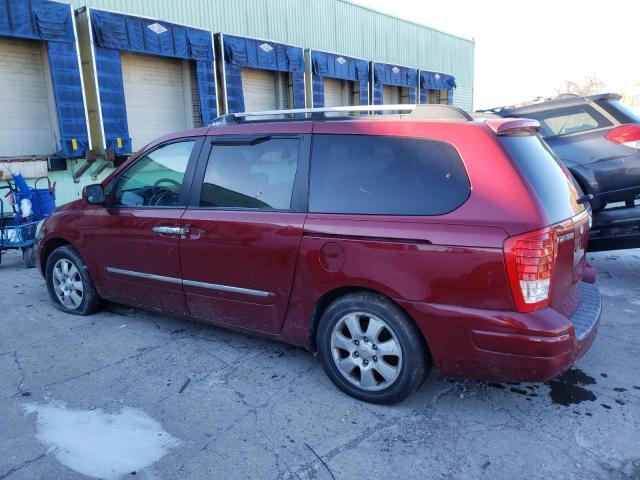 KNDMC233776020814 - 2007 HYUNDAI ENTOURAGE MAROON photo 2