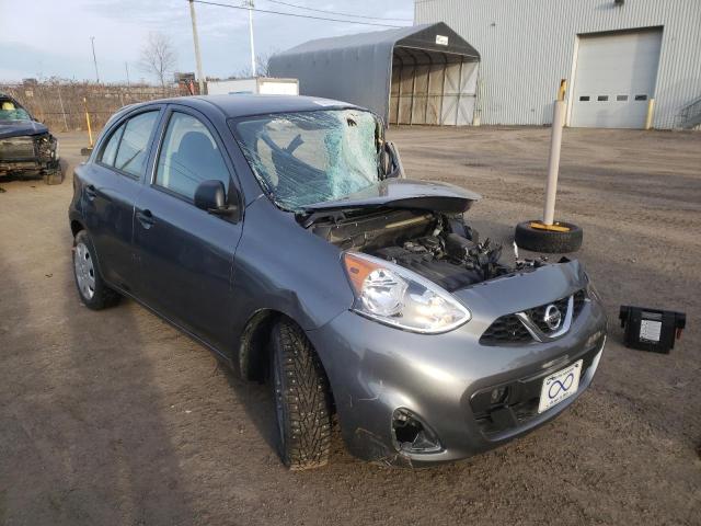 3N1CK3CP5KL237254 - 2019 NISSAN MICRA GRAY photo 1